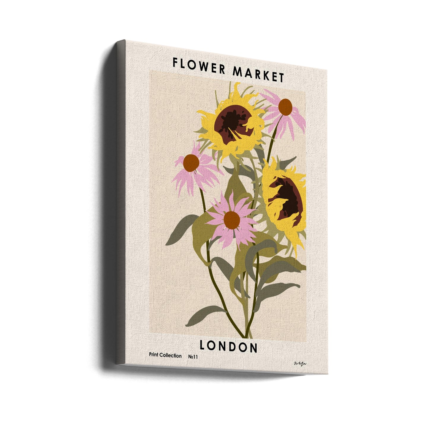 Blomstermarknaden. London | Canvas