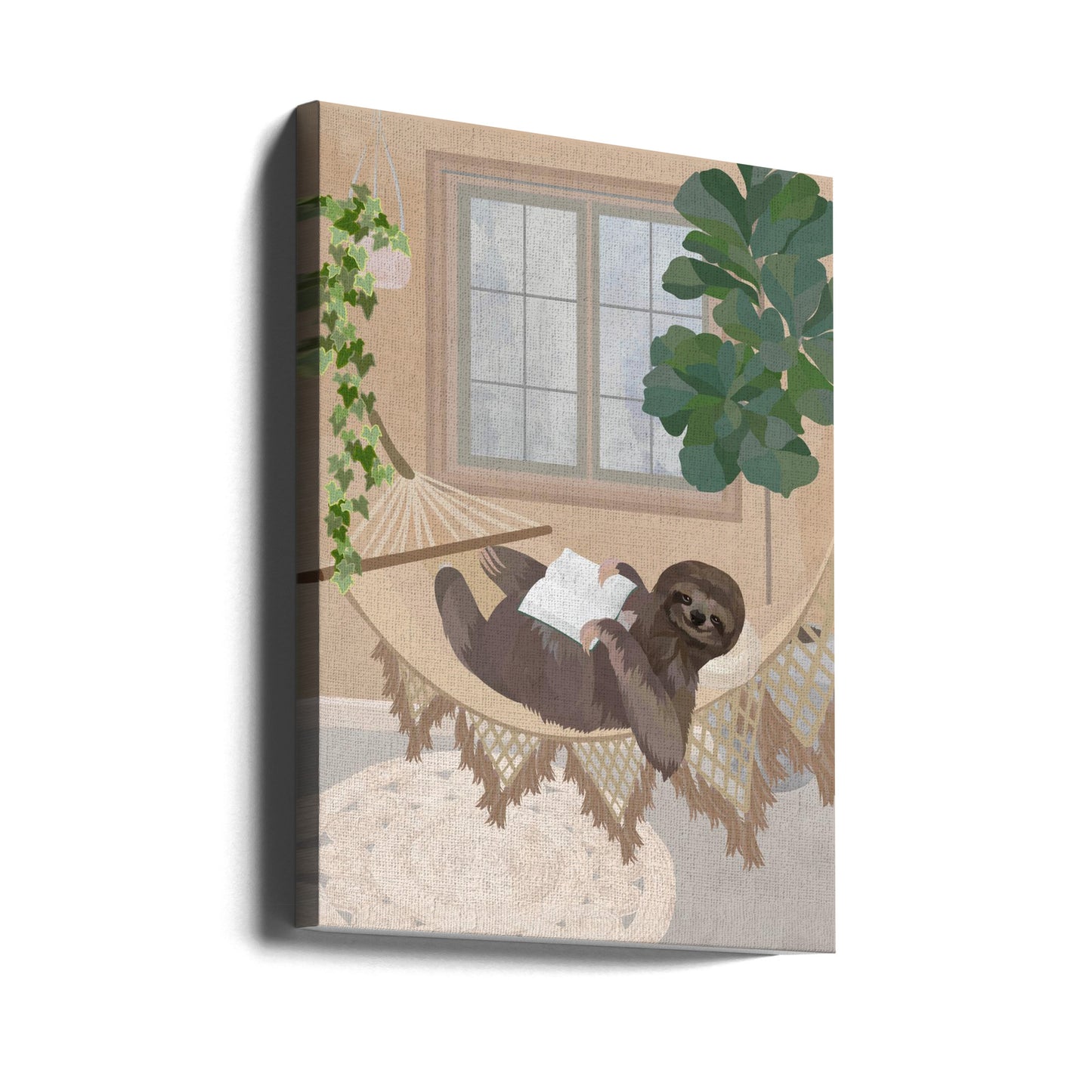 Lat sengångare i hängmatta | Canvas