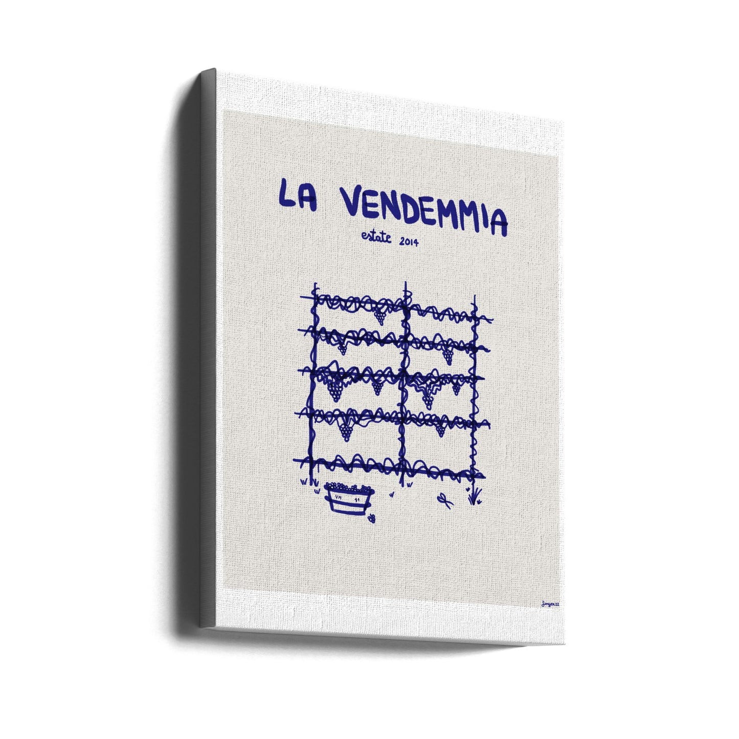 La vendemmia | Stampe su Tela