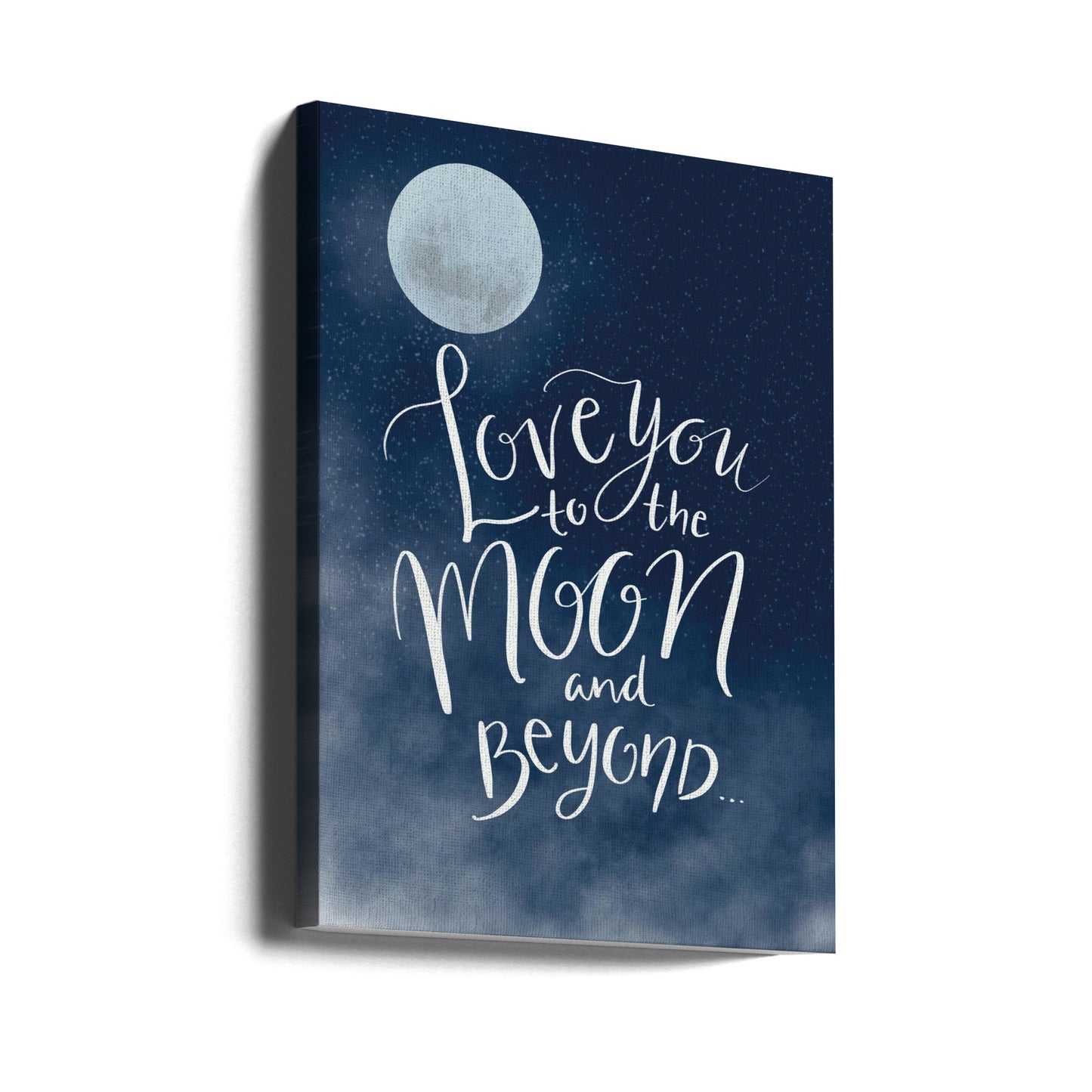 Zum Mond | Leinwand-Bilder