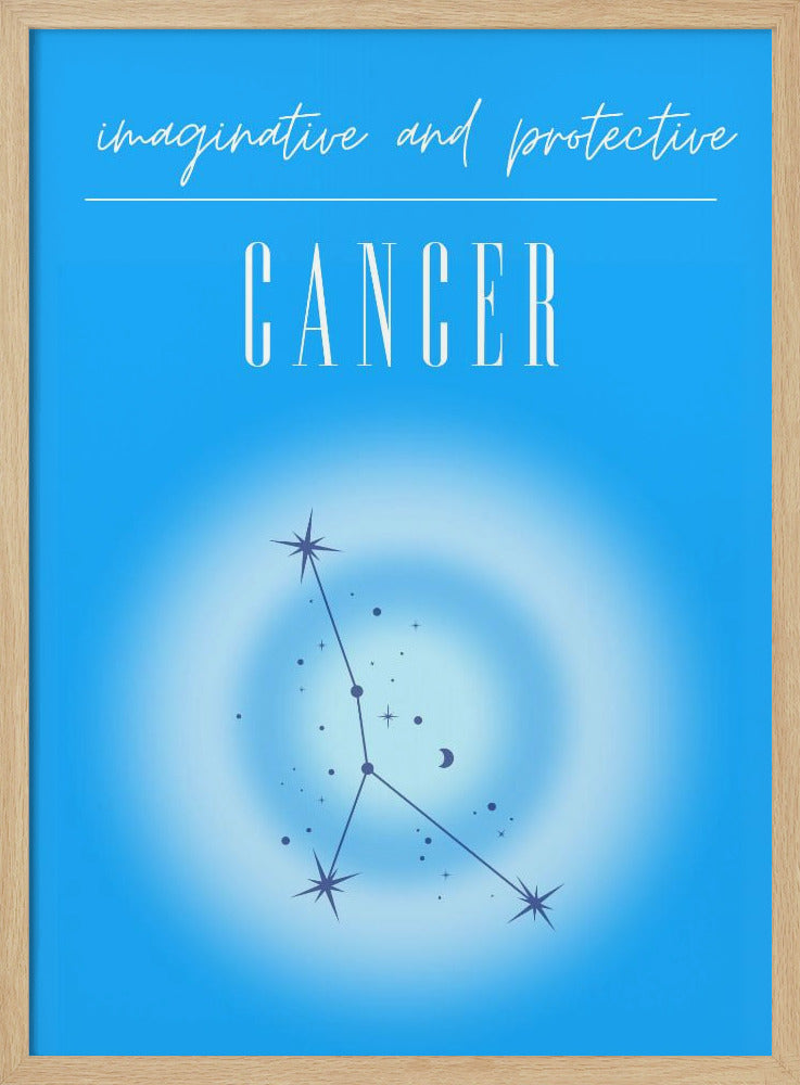 Cancer Zodiac Print Art | Poster