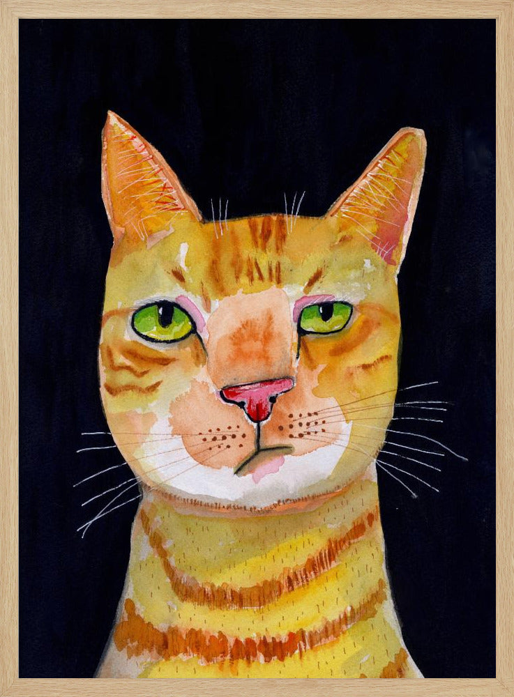 Ingwerkatze | Poster