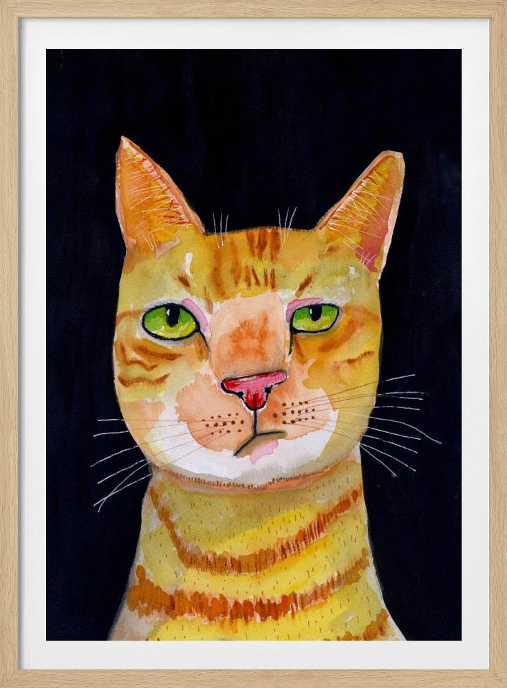 Ingwerkatze | Poster