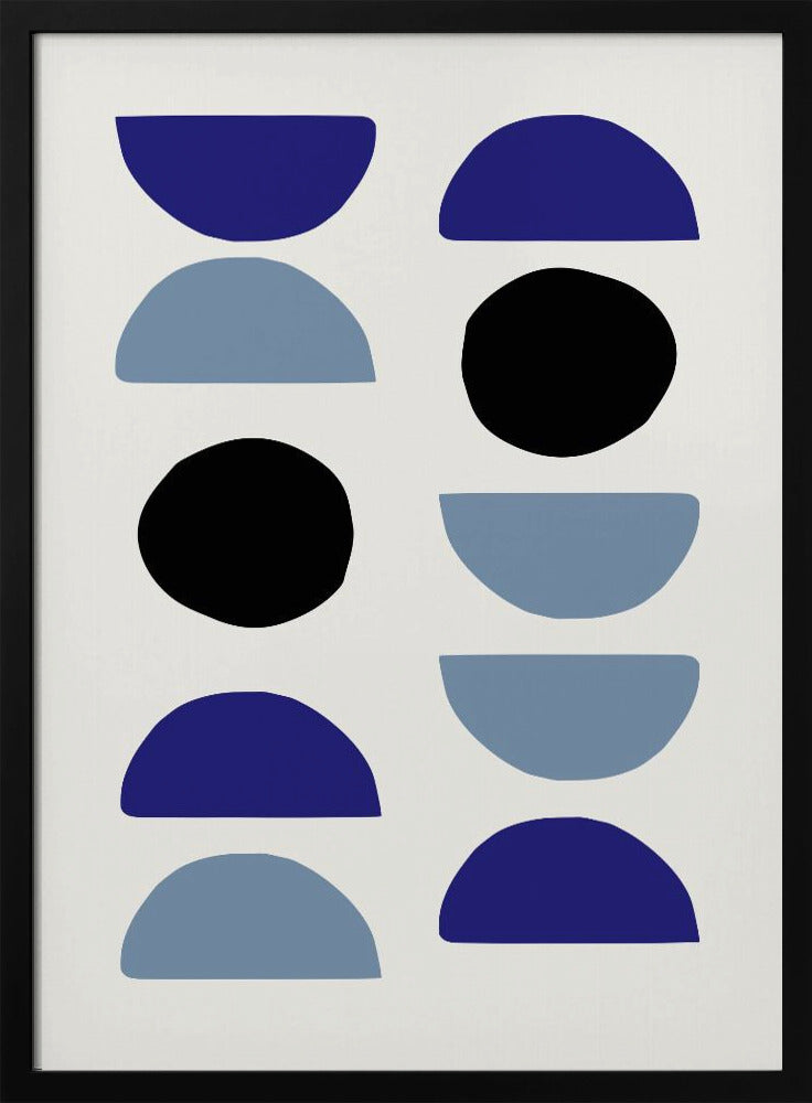 Blå Former 2 | Poster