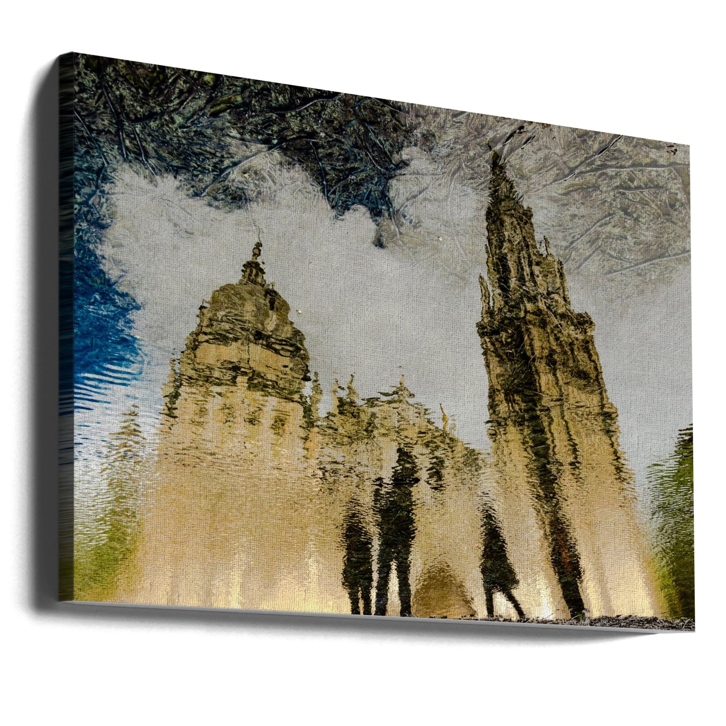 Riflesso della Cattedrale di Toledo | Stampe su Tela