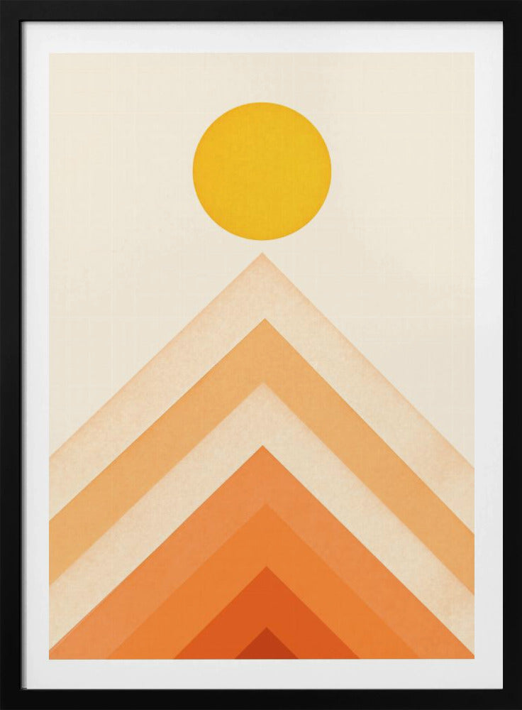Berglandschaft Nr. 4 | Poster