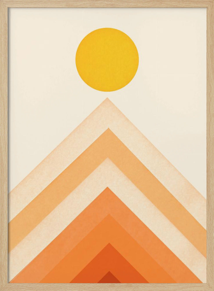 Berglandschaft Nr. 4 | Poster
