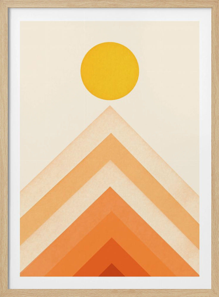 Berglandschaft Nr. 4 | Poster