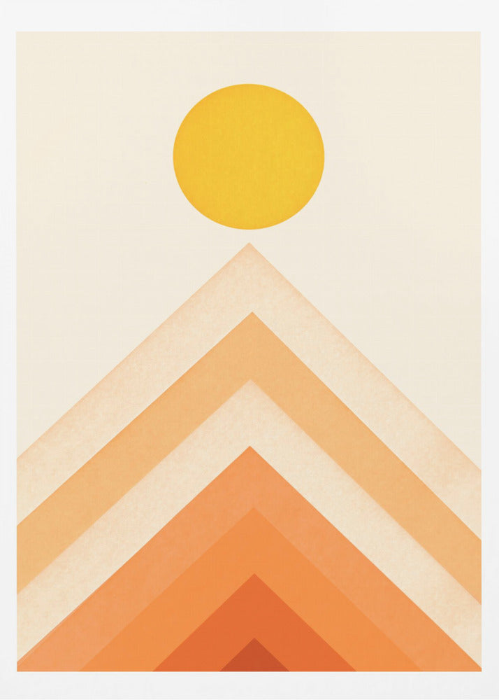 Berglandschaft Nr. 4 | Poster