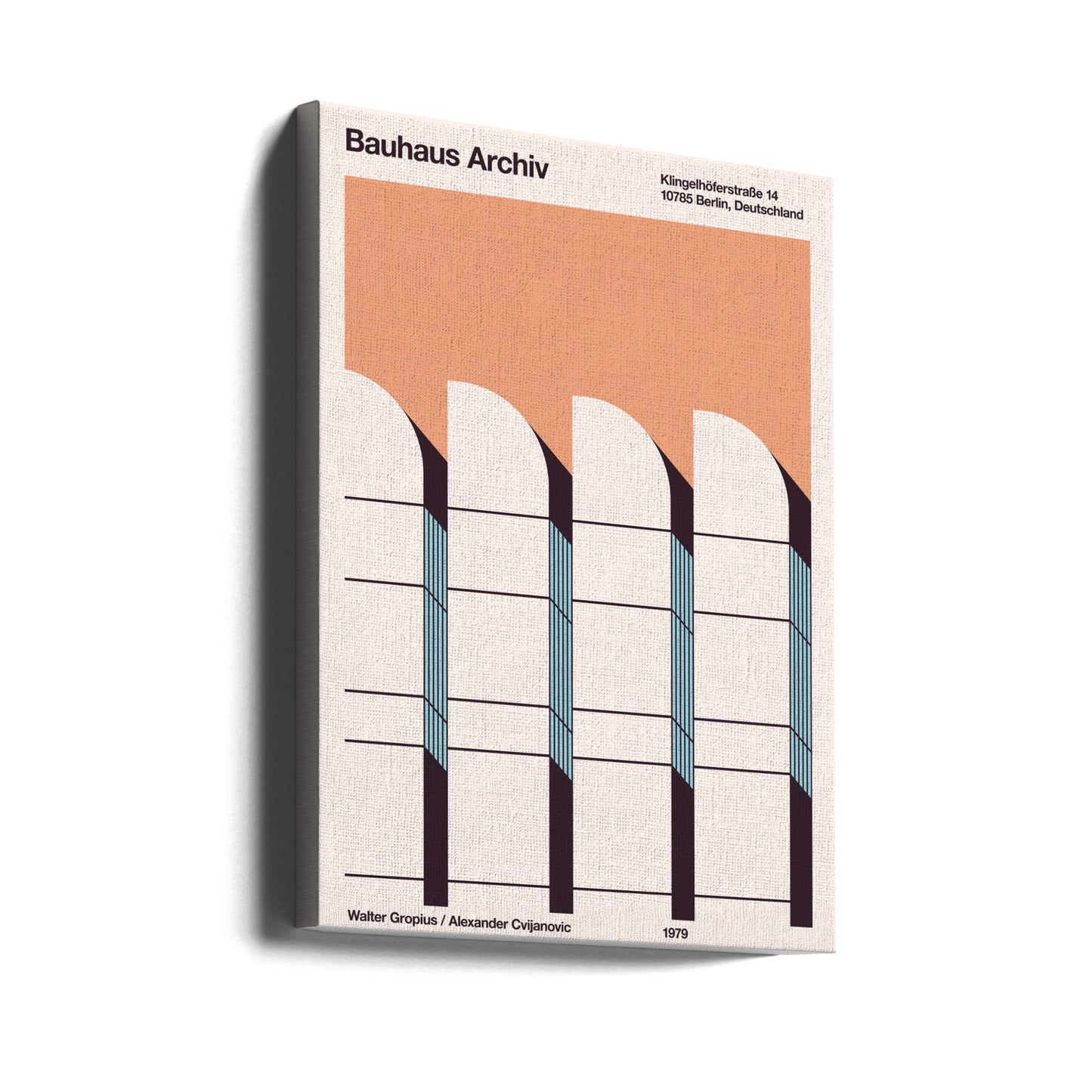 Archivio Bauhaus | Stampe su Tela