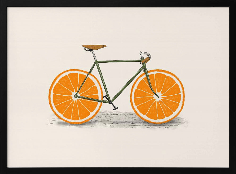 Ruote arancioni | Poster - Stampe d’Arte