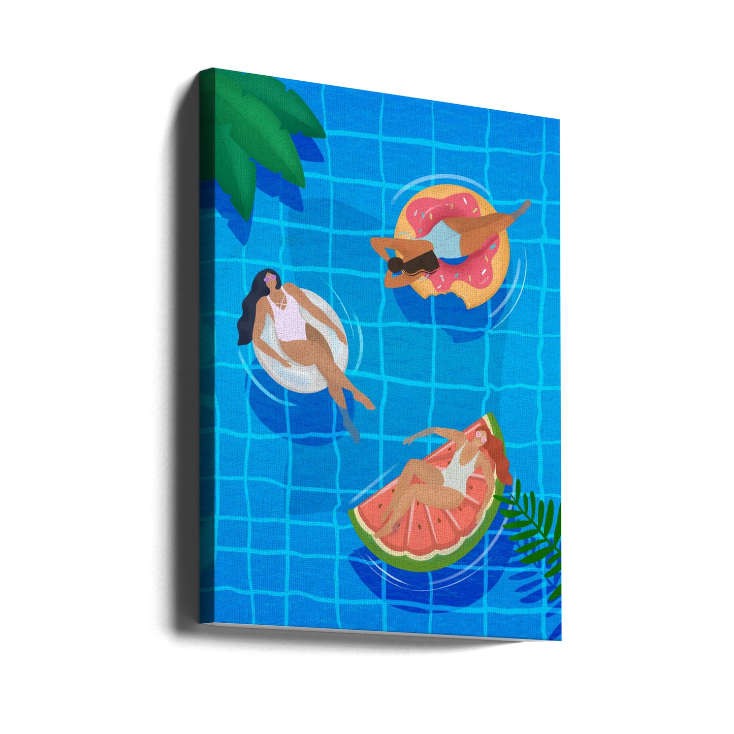 Pool Damen | Leinwand-Bilder