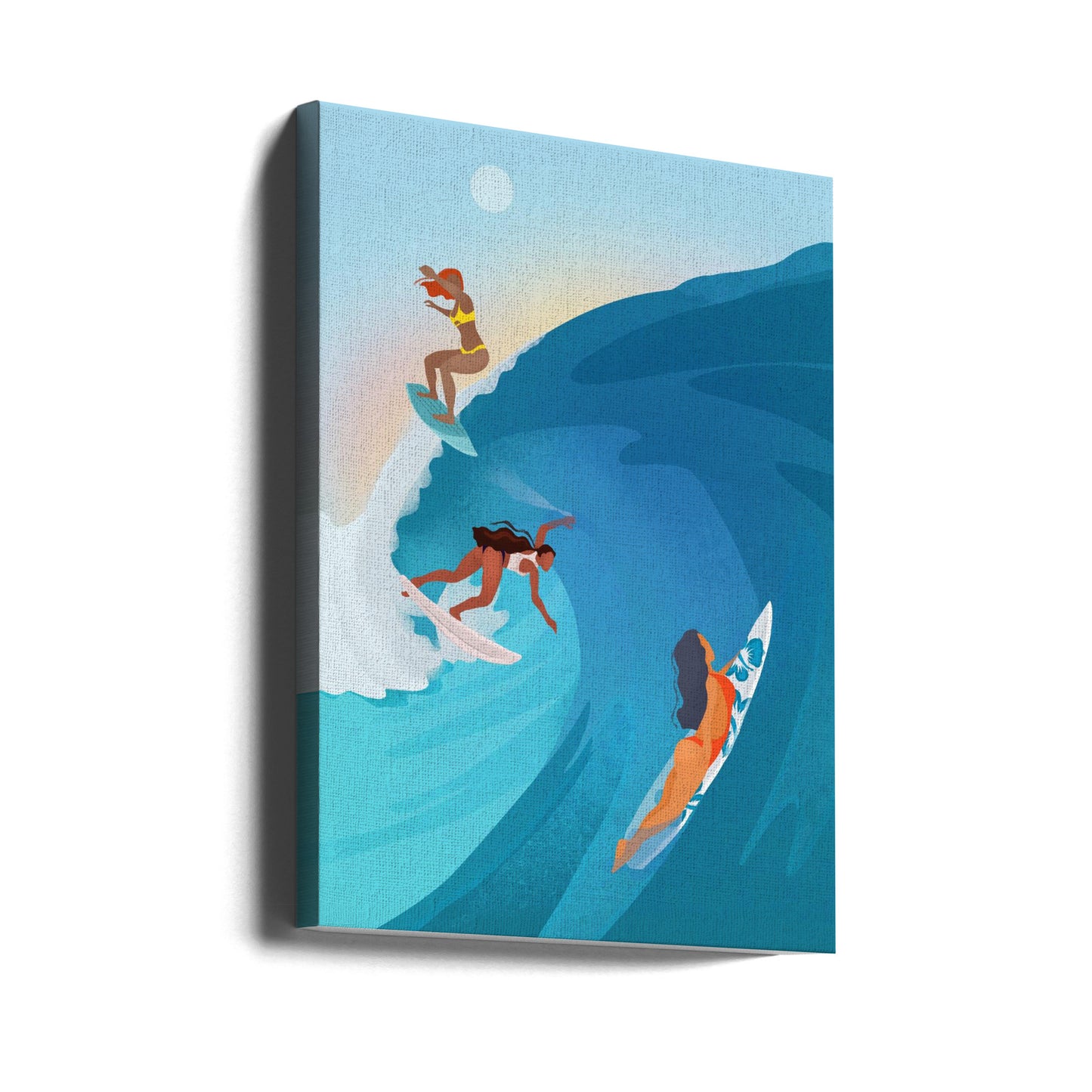 Surfere | Lærredsbilleder
