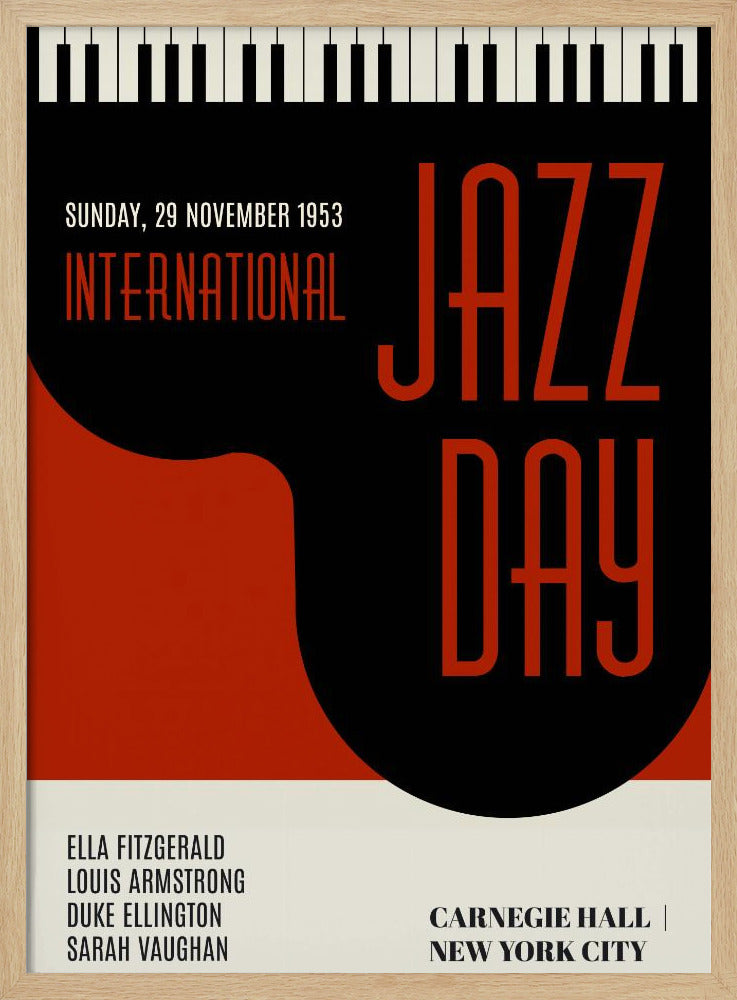 Jazzy Days Mörkröd | Poster