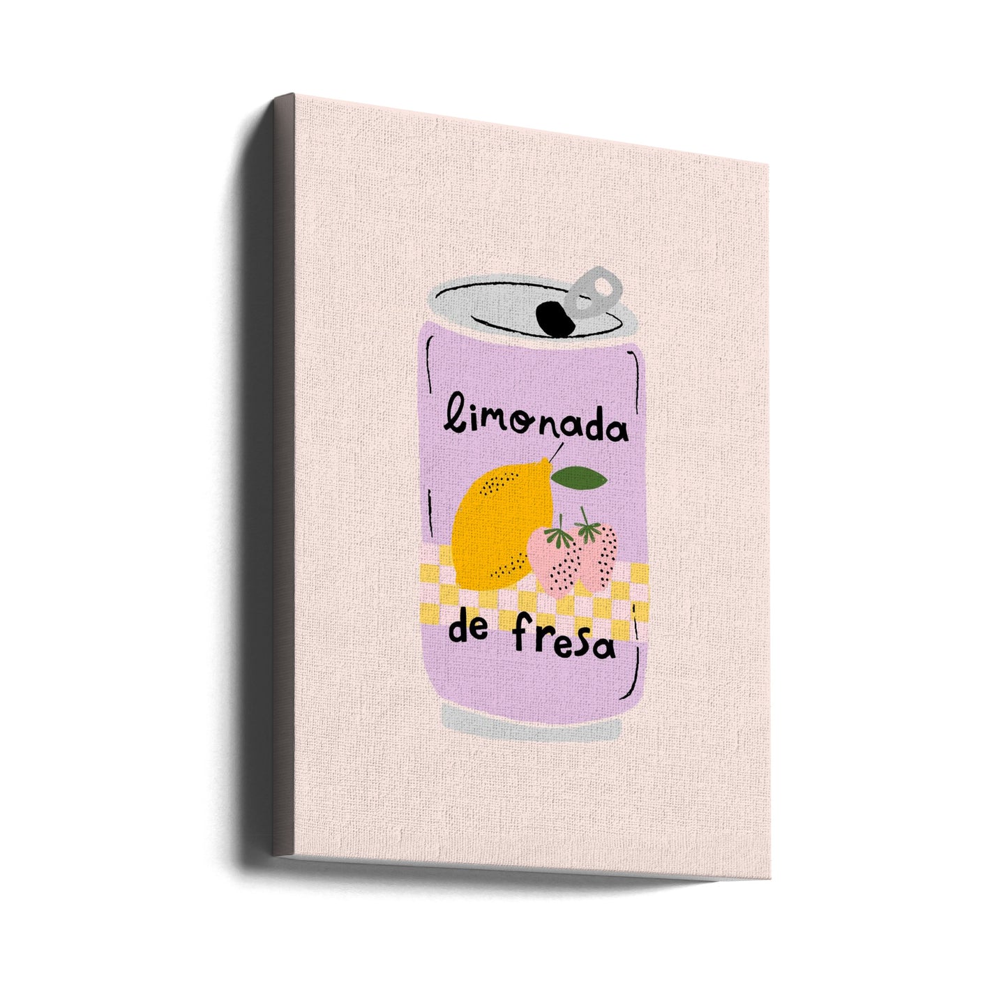Jordbærlimonade | Lærredsbilleder