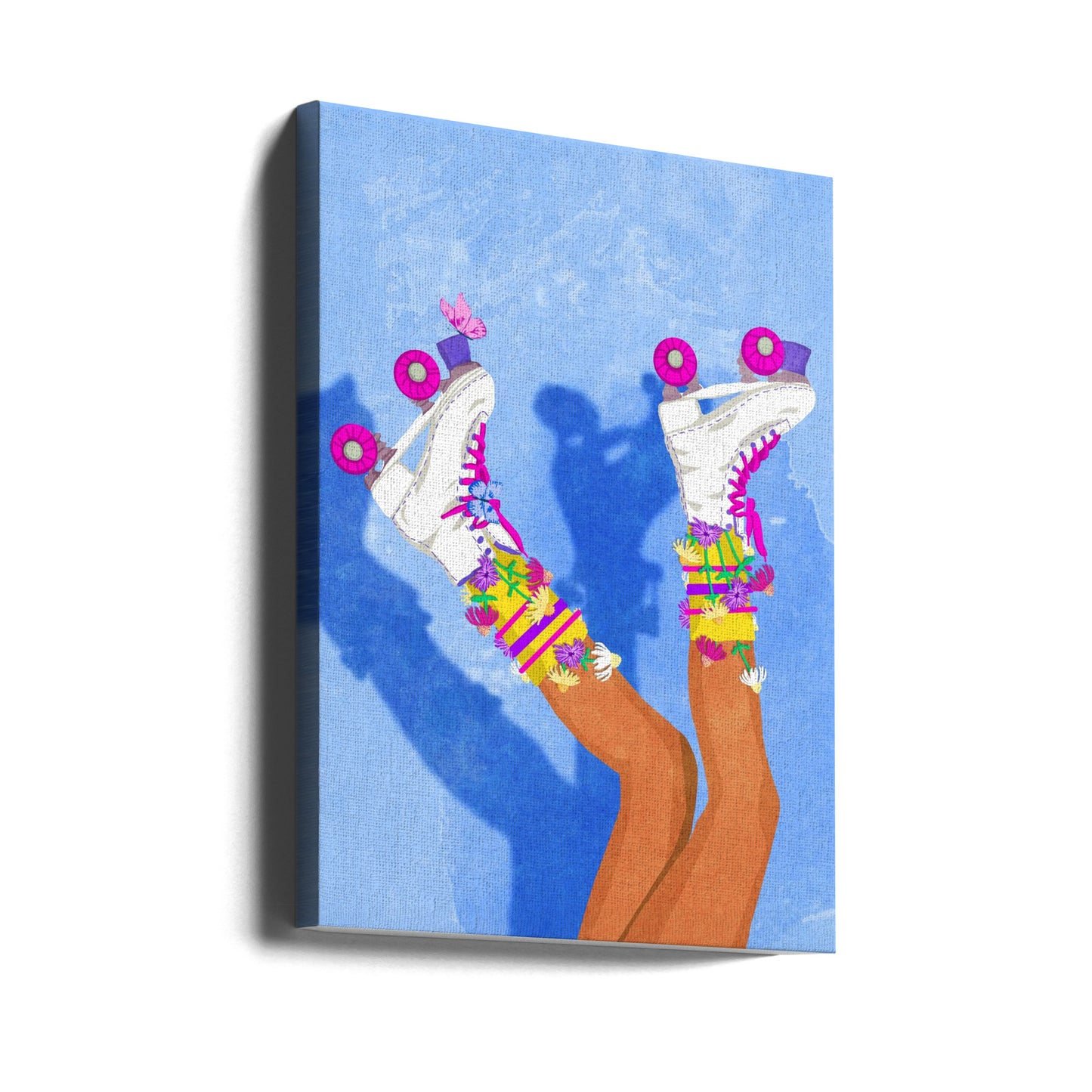 Skate wie ein Mädchen | Leinwand-Bilder