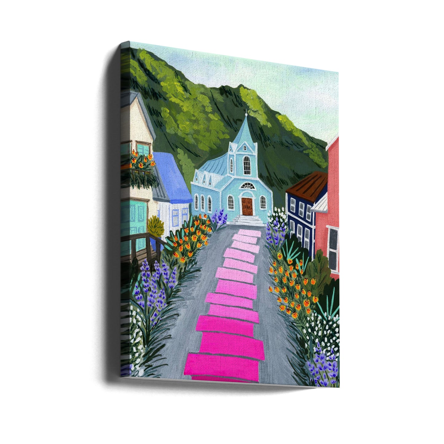 Seyðisfjörður | Stampe su Tela