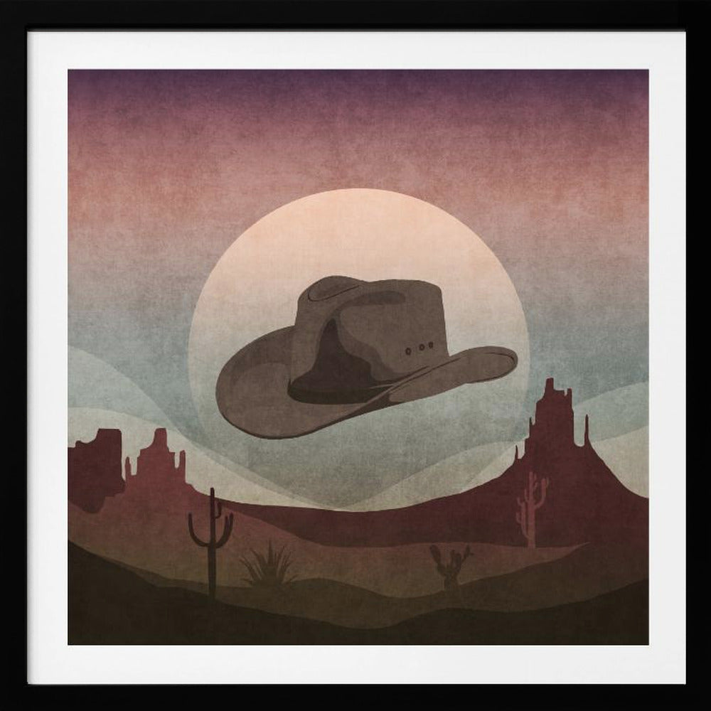Cowboyhat | Plakater - Kunsttryk