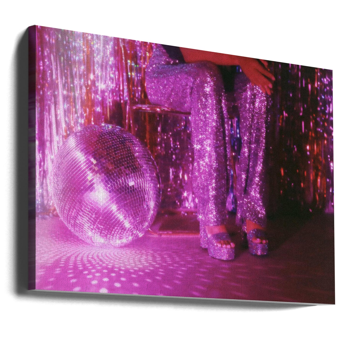 Glitter Disco Vibes | Canvasprints