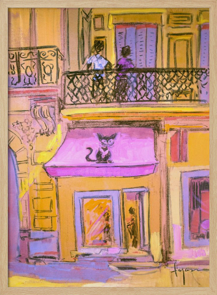Balcony Stroll | Poster