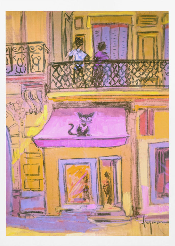 Balcony Stroll | Poster