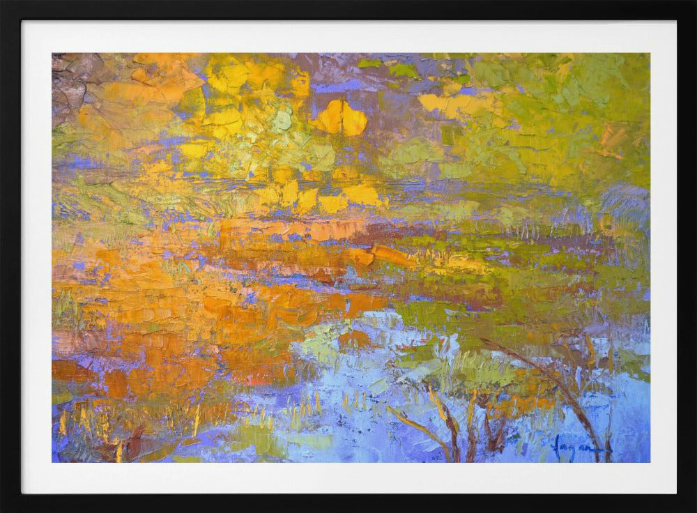Gyllene reflektion | Poster