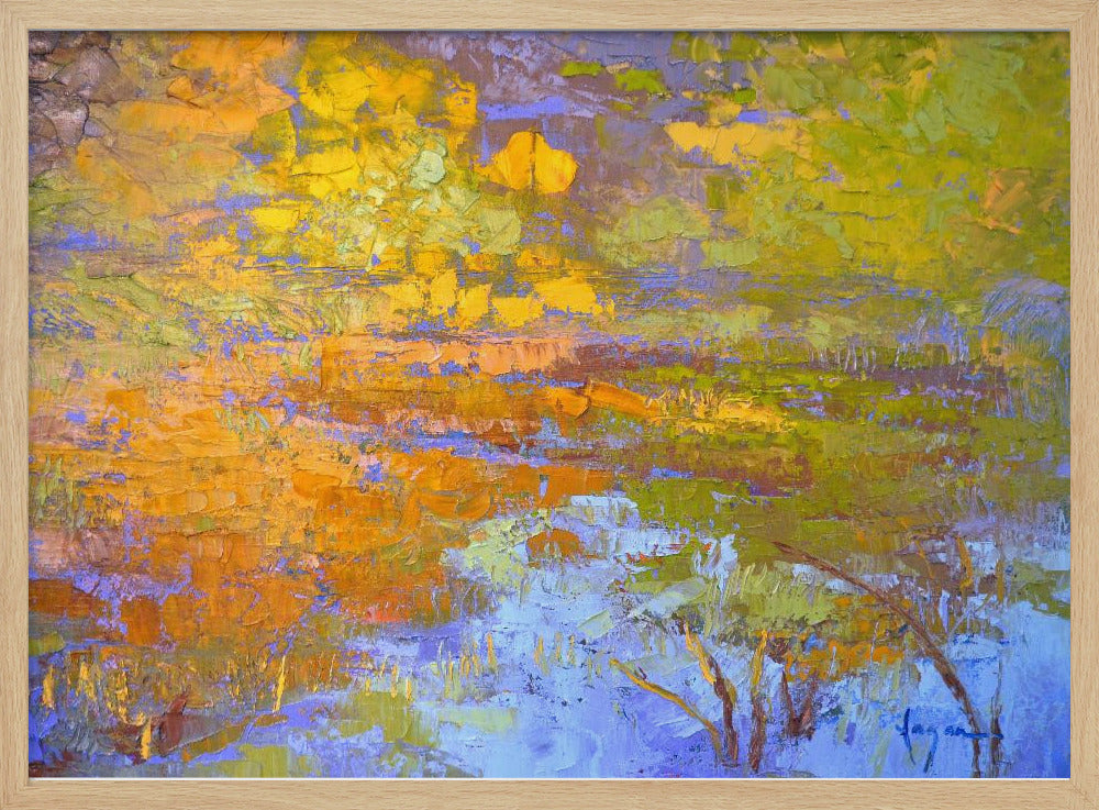Gyllene reflektion | Poster