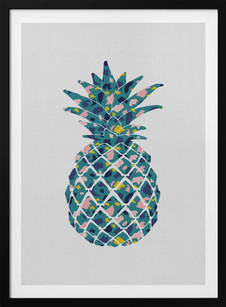 Ananas verde acqua | Poster - Stampe d’Arte