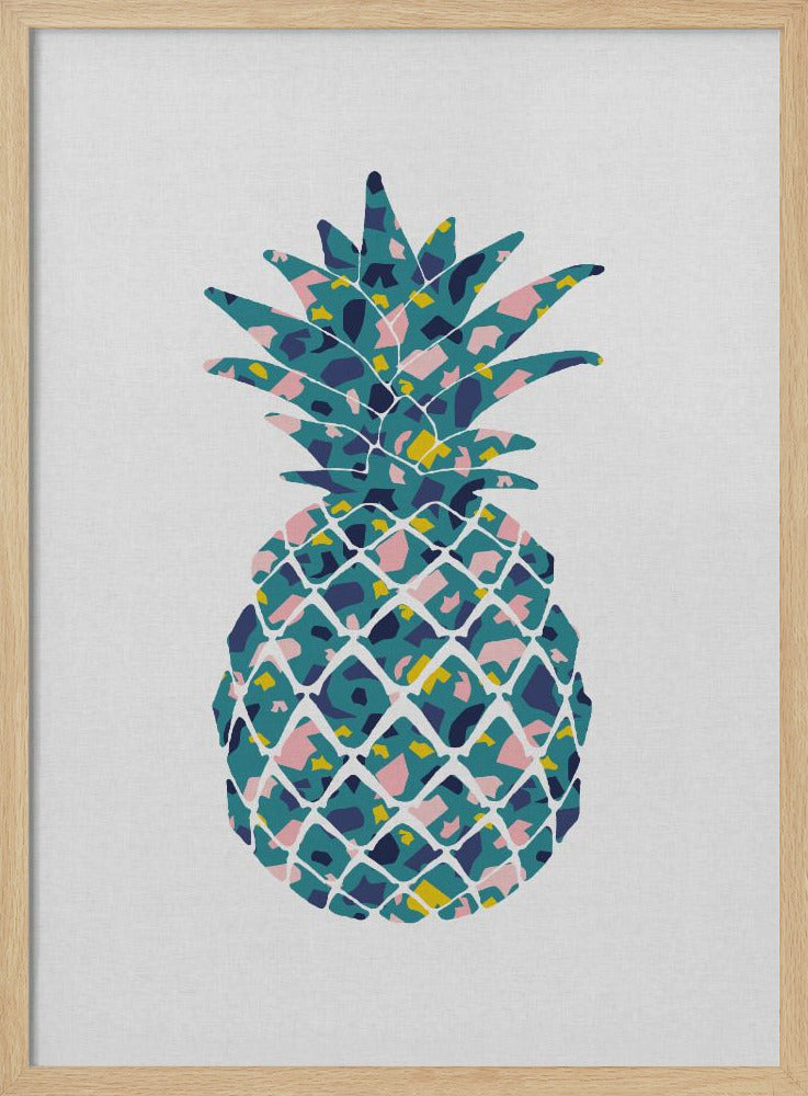 Ananas verde acqua | Poster - Stampe d’Arte