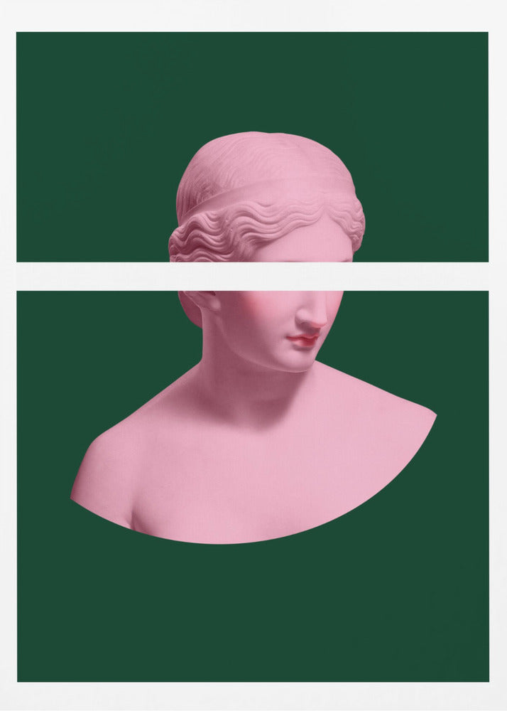 Rosa und grüne Artemis | Poster