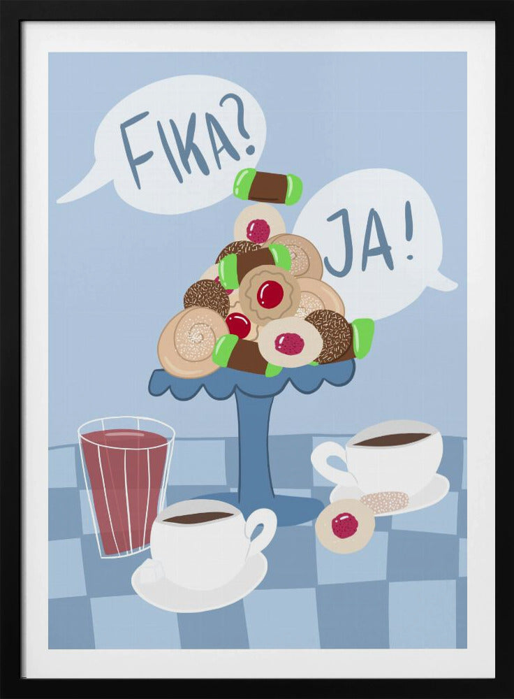 Svensk Fika Njutning | Poster