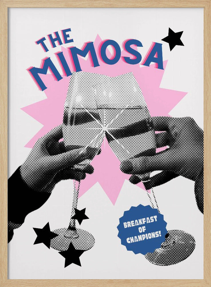 Un brindisi alle mimose | Poster - Stampe d’Arte