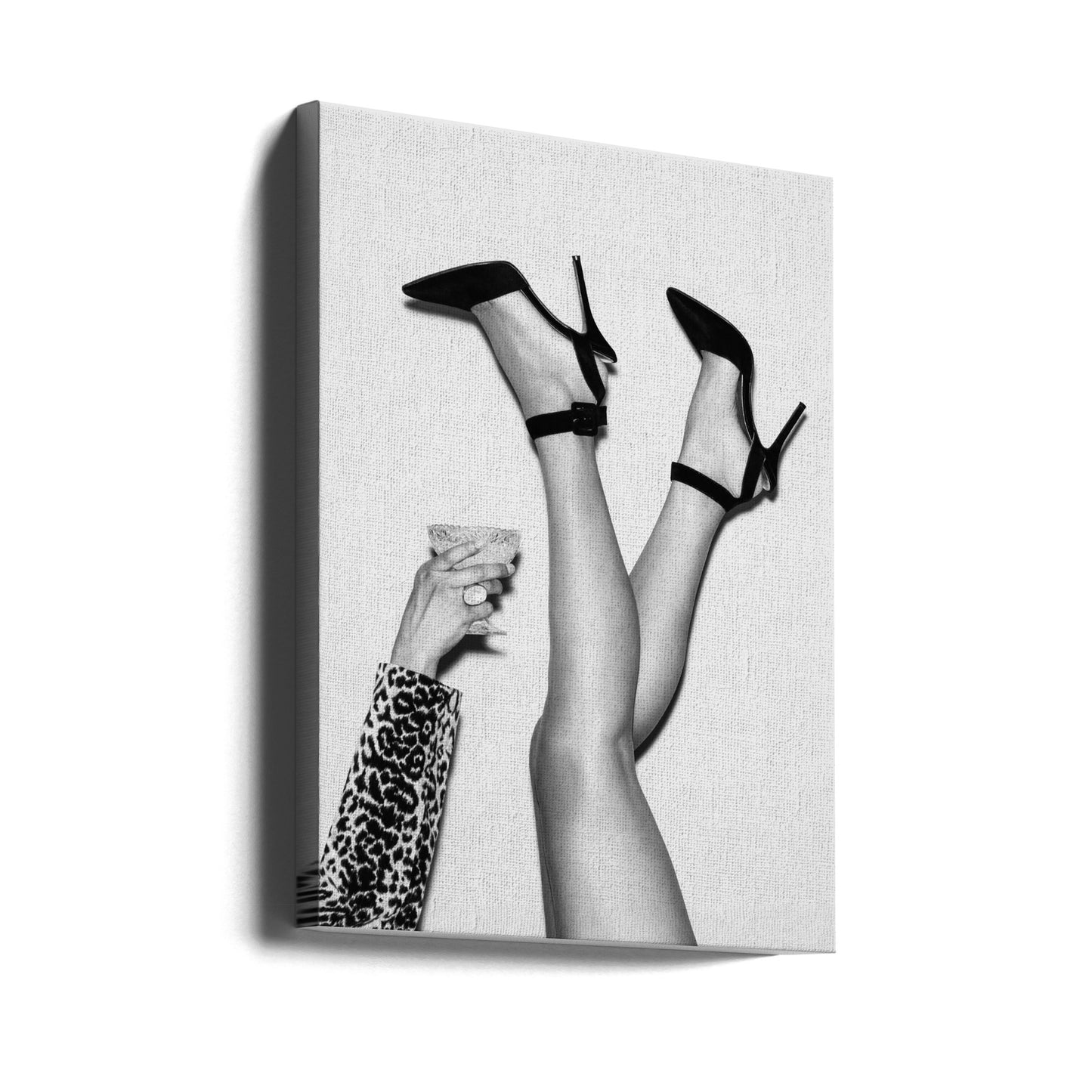 Piedi in aria B&W | Stampe su Tela