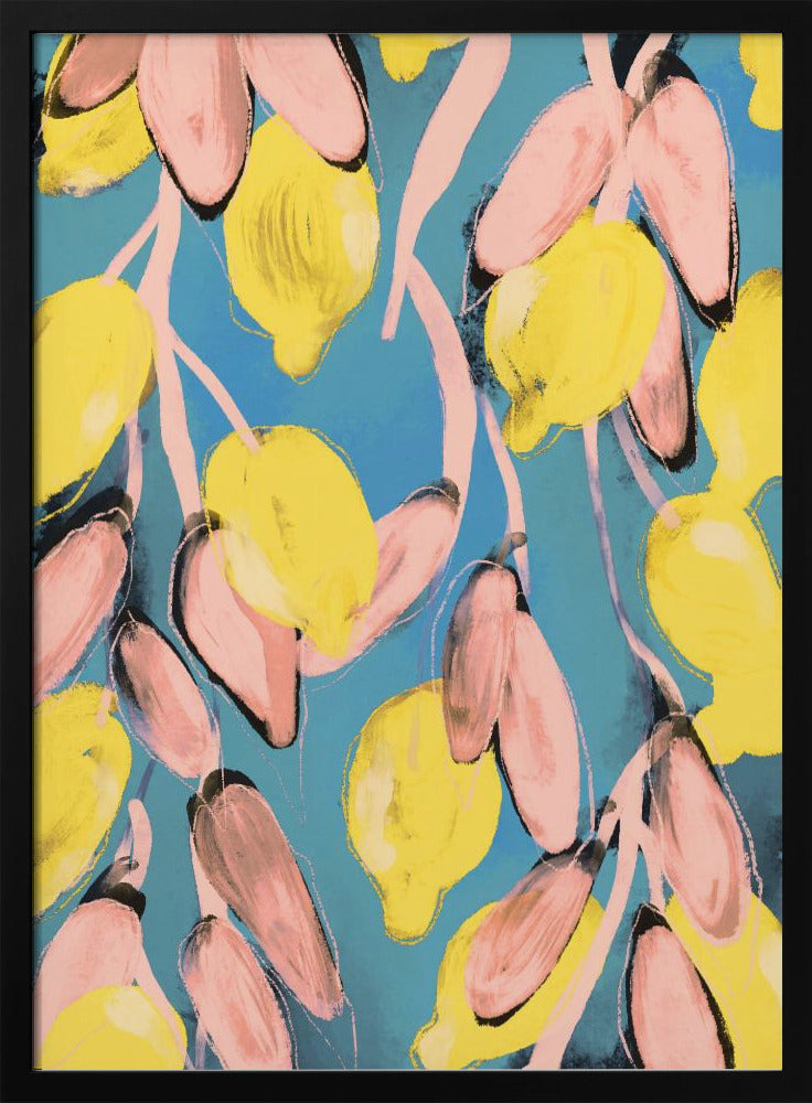 Petals in Blue | Poster