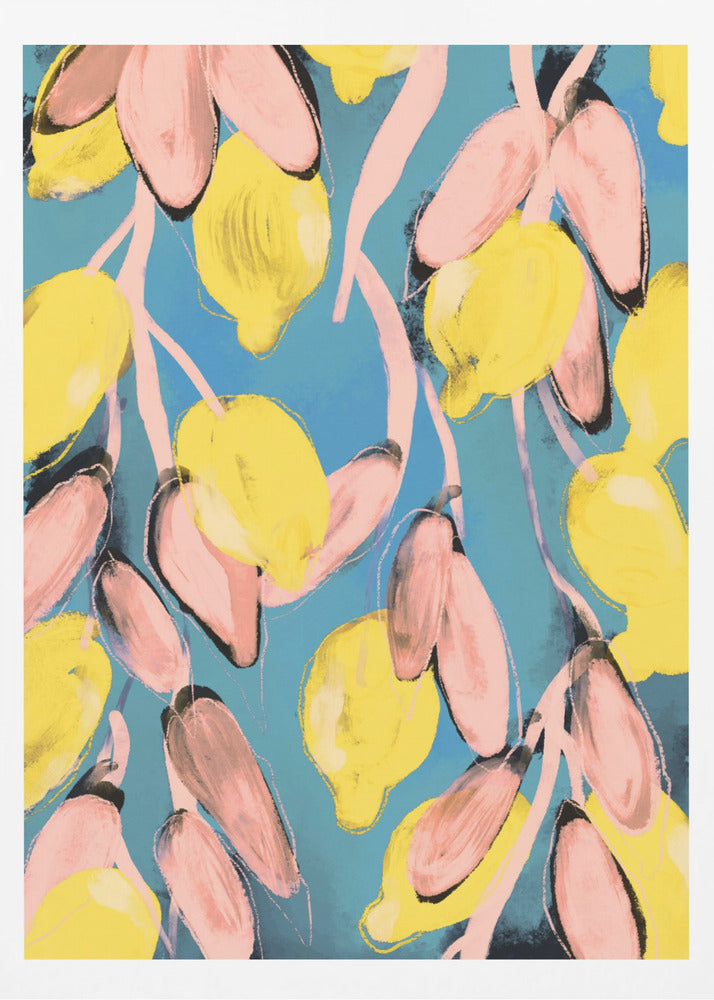 Petals in Blue | Poster