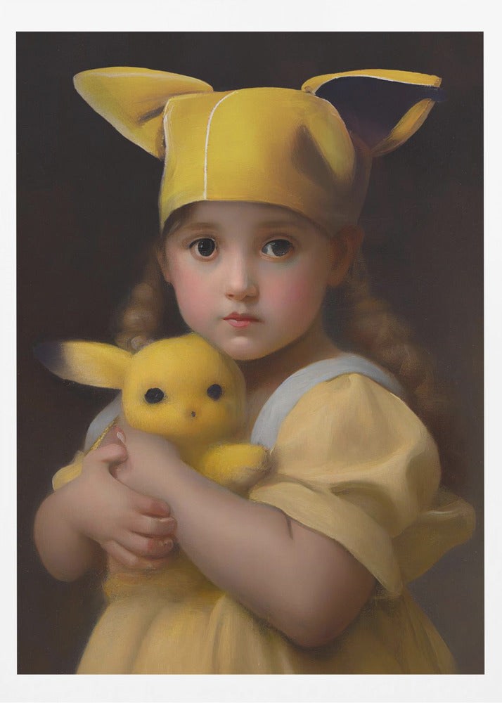 Petite fille kawaii | Posters - Affiche Artistique