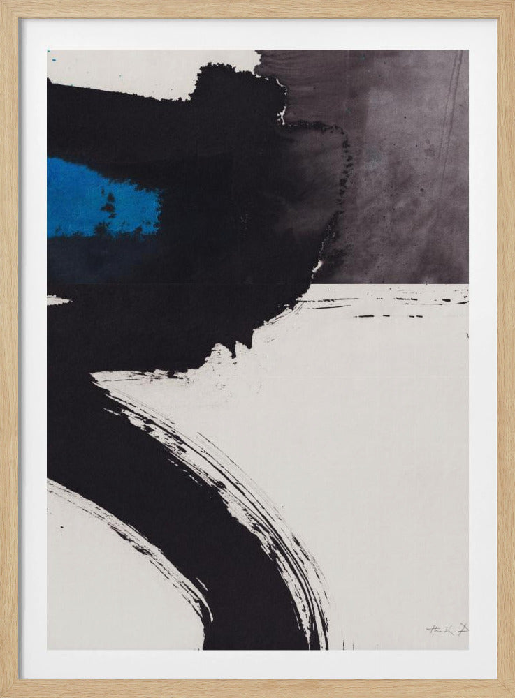 Dunkle Straße | Poster