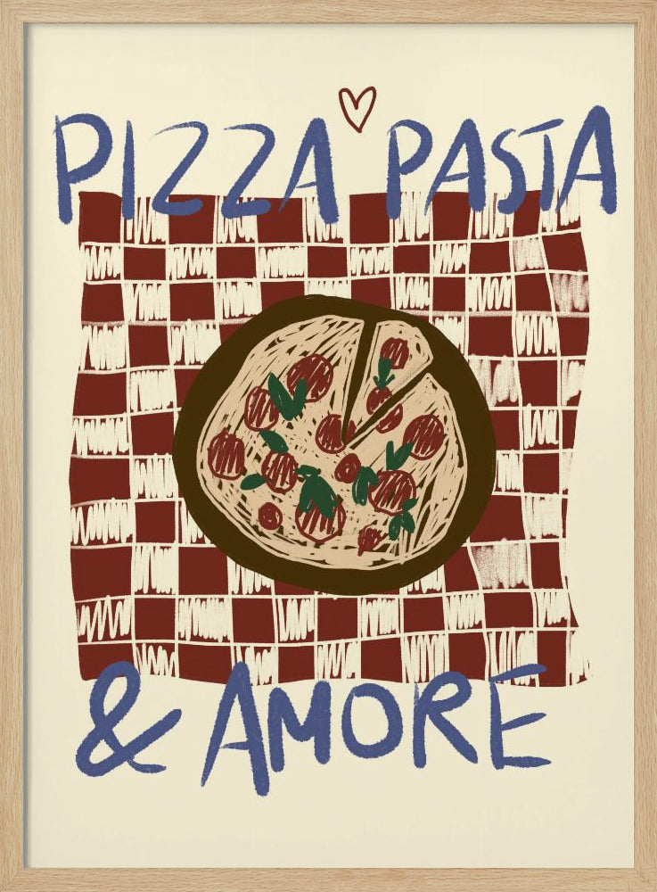 Pizza Pasta &amp; Amore | Poster