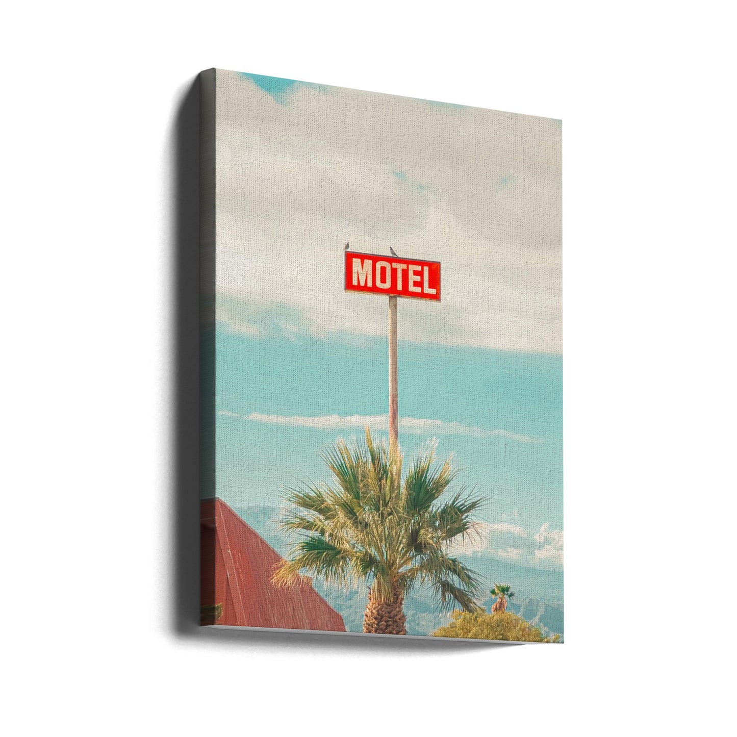 Questo motel è per gli uccelli | Stampe su Tela
