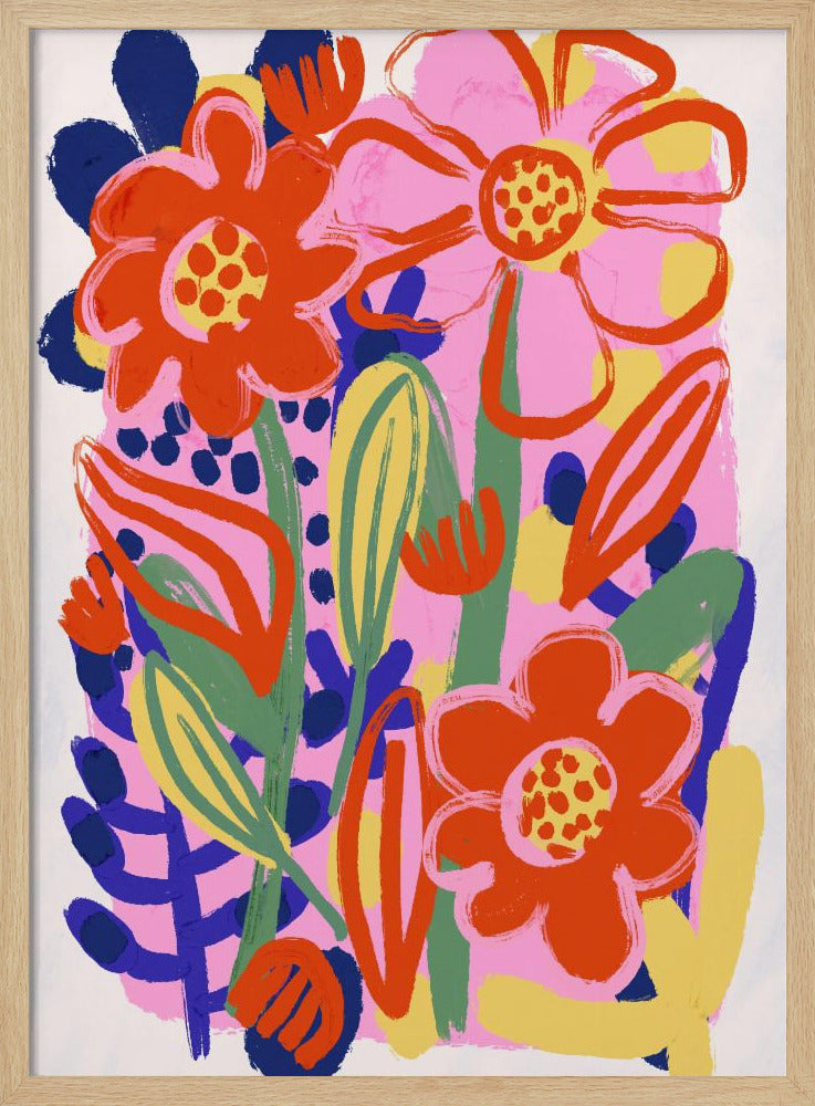 Sommarblommor nr 2 | Poster