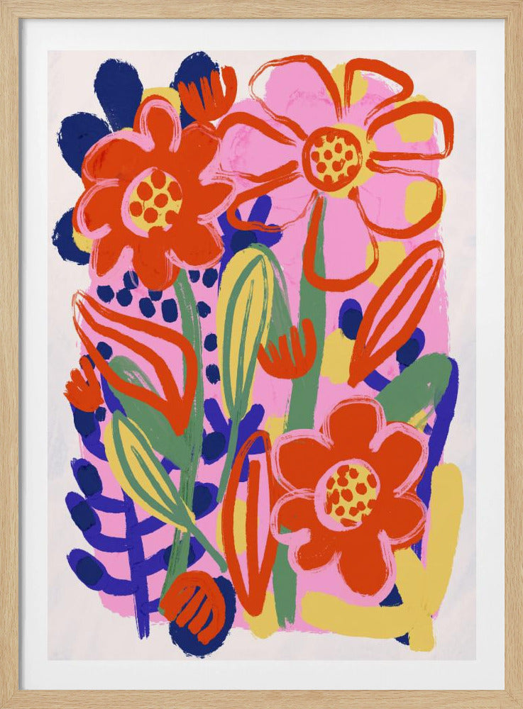 Sommarblommor nr 2 | Poster