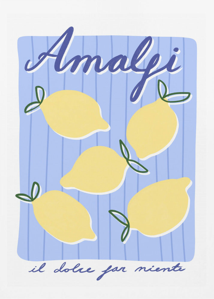 Citronlycka Amalfi | Poster