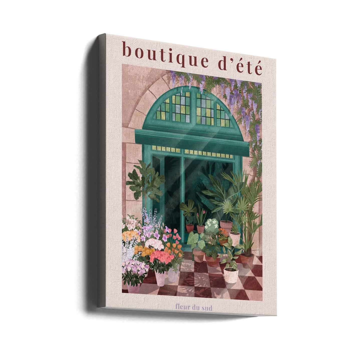Fleuriste français Posters - Affiche Artistique | Tableaux sur Toile