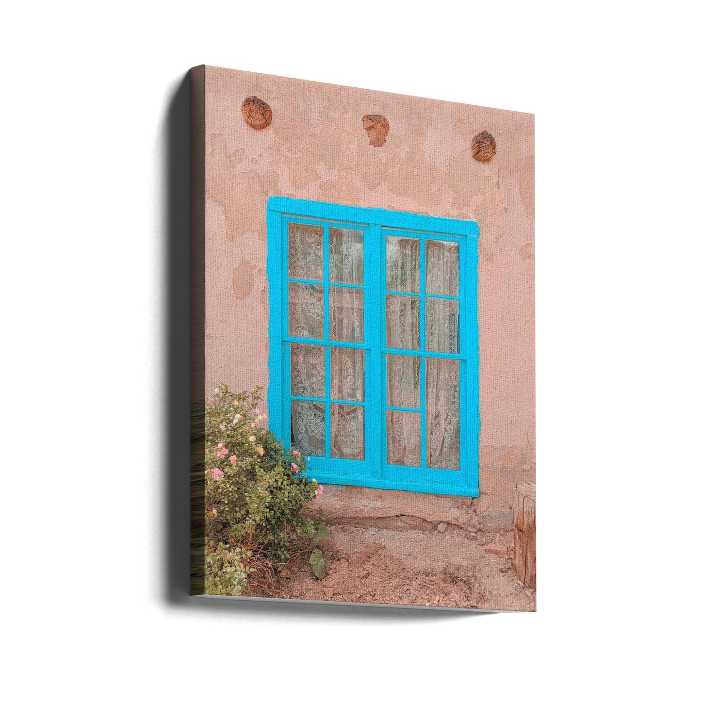 Turquoise Window - Taos, New Mexico | Canvas