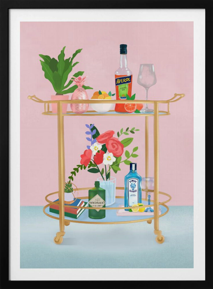 Carrello bar | Poster - Stampe d’Arte