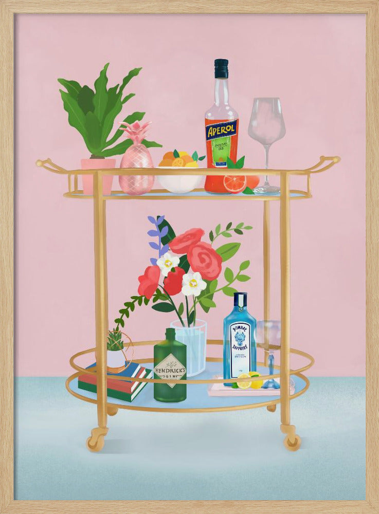 Carrello bar | Poster - Stampe d’Arte