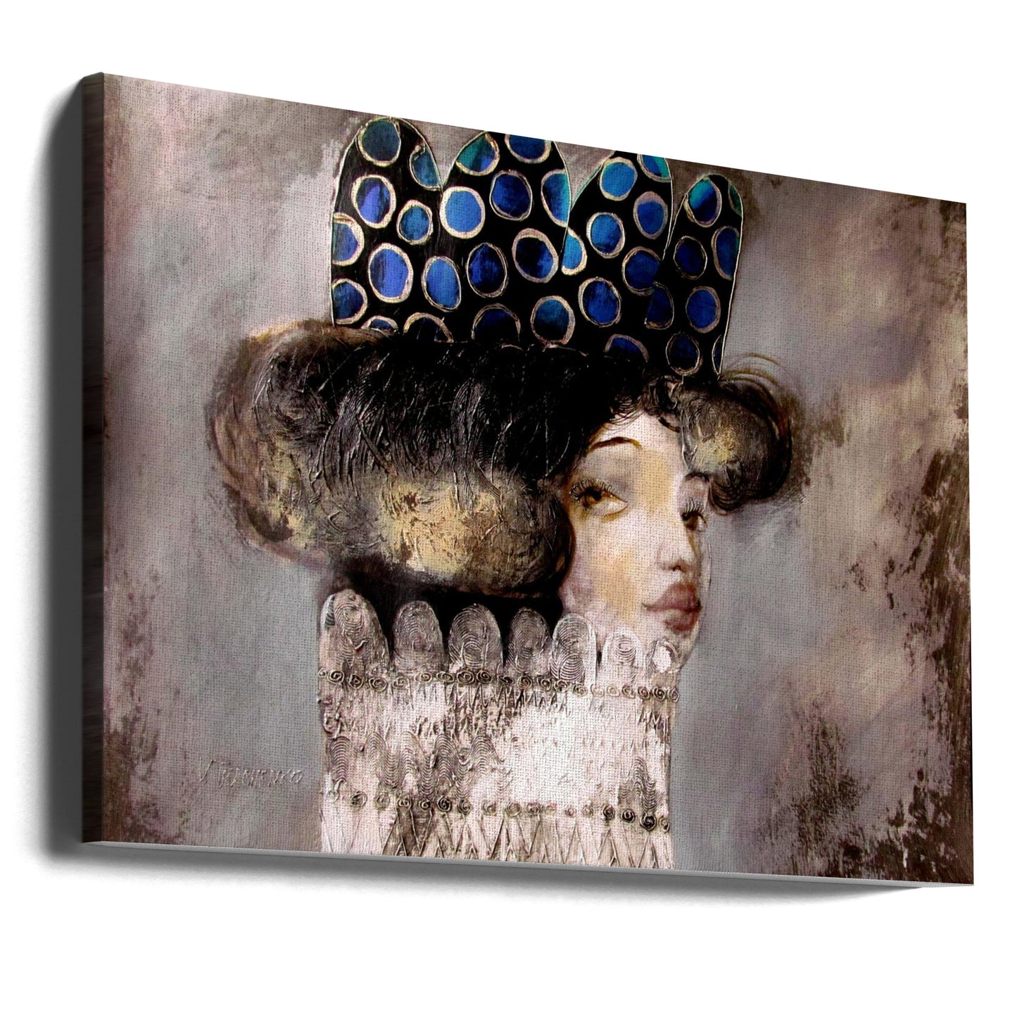 Blue Crown | Canvas