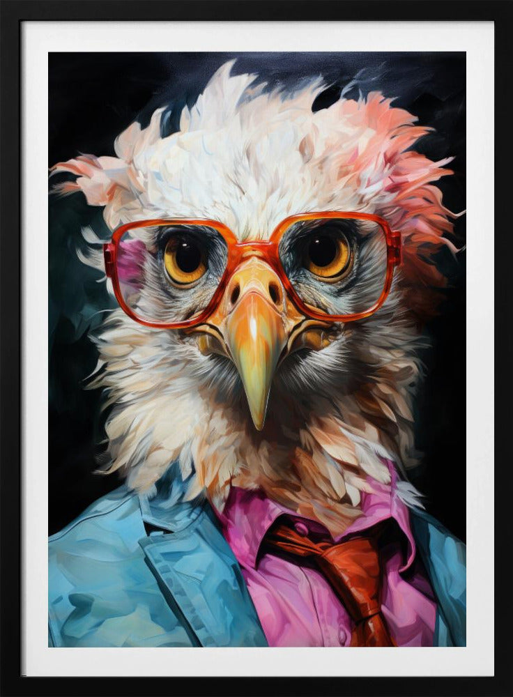 Taube Aquarell Tierkunst | Poster