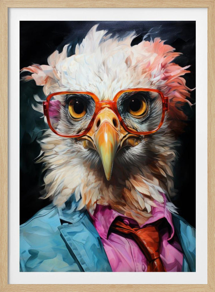 Taube Aquarell Tierkunst | Poster