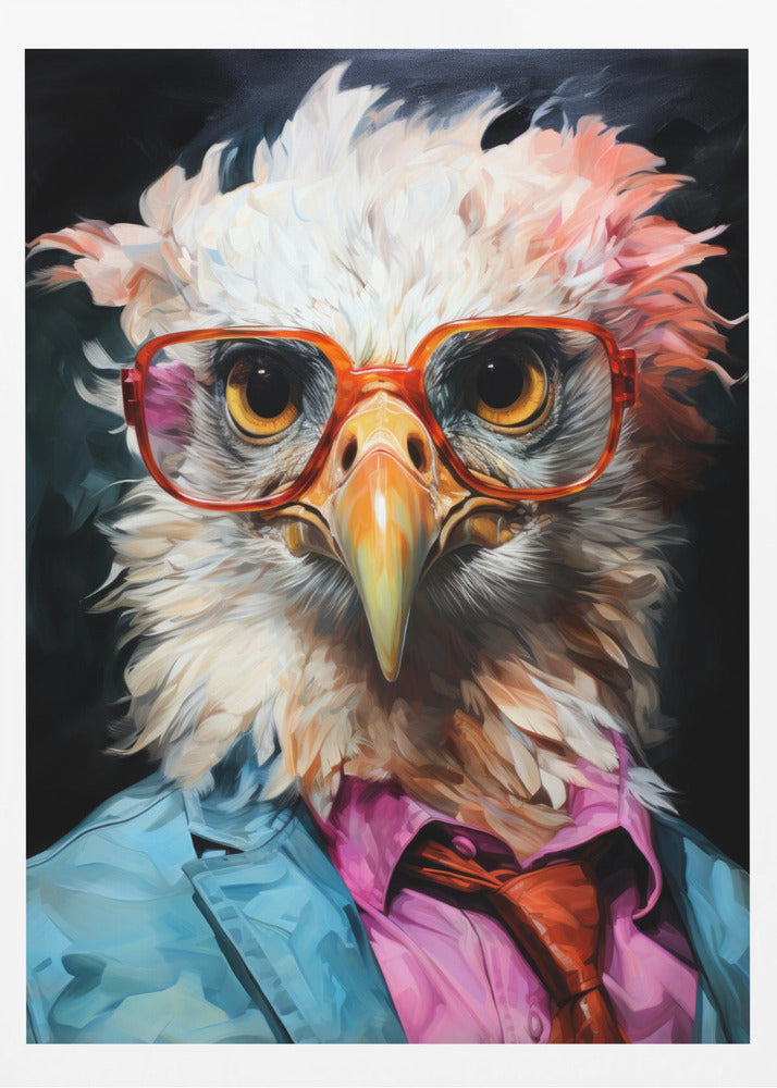 Taube Aquarell Tierkunst | Poster